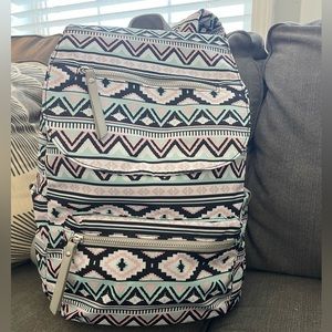 Multi pocket backpack